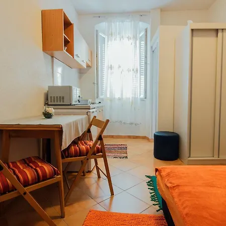 Studio Apartman Sirena Zadar Exterior foto